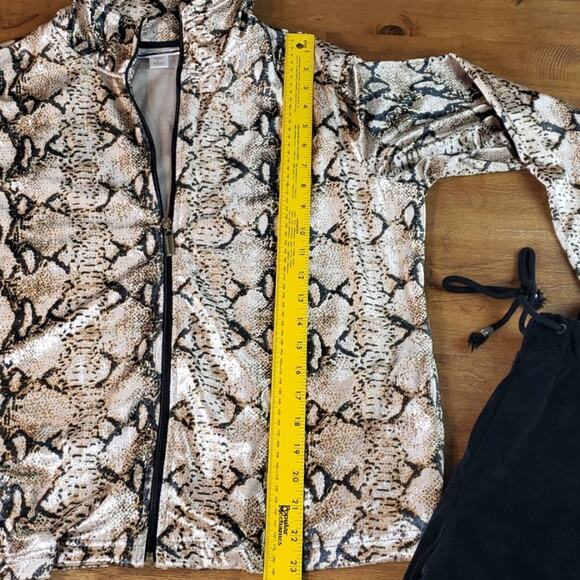 Mirror Image 2 Pc Animal Print Lounge Set SIZE XL - Picture 8 of 14